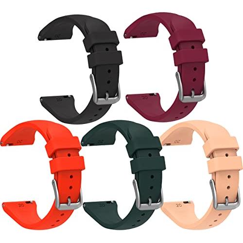 TenCloud 5-Pack Quick Release Watch Band 20mm  Sli...