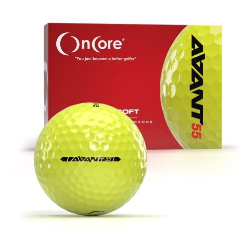 OnCore Golf - Avant 55 バリューゴルフボール | イエロー (1ダース | 1...