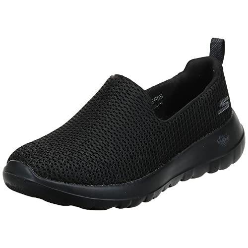 スケッチャーズ Skechers Go Walk Joy ウォーキングシューズ レディース  ブラッ...