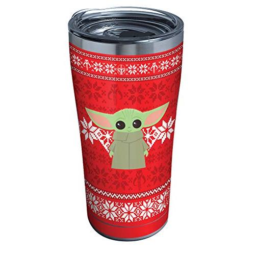 Tervis スターウォーズ マンダロリアン クリスマス 3重壁断熱タンブラー 20オンス ステンレ...