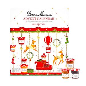 Bonne Maman 2022 Limited Edition Advent Calendar  23 Mini Fruit Spre 並行輸入｜selectshopwakagiya