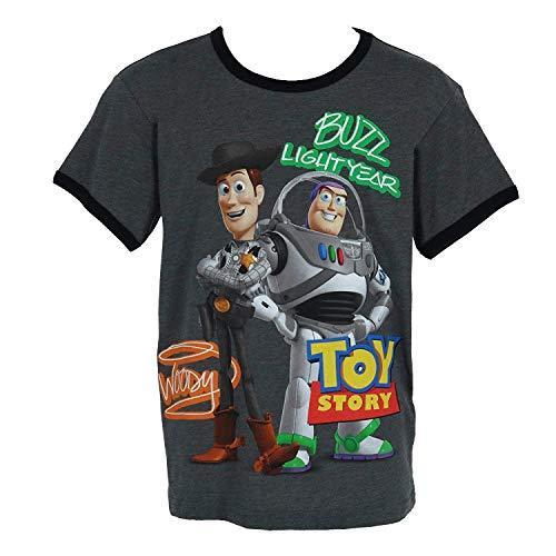 Disney Kid&apos;s Toy Story Buzz Woody Short Sleeve Tee...