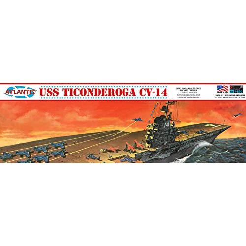 アトランティスモデル 1/500 WW.II アメリカ海軍 航空母艦 U.S.S. タイコンデロガ ...