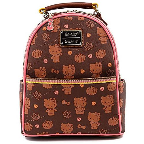 Hello Kitty Mini Backpack Pumpkin Spice 新しい 公式 Lou...