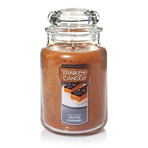 Yankee Candle Large Jar Salted Caramel Scented Can...