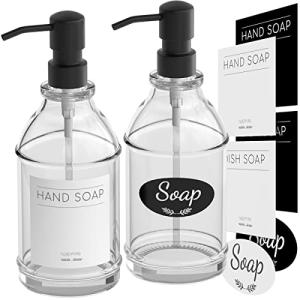 GLADPURE Soap Dispenser 2 Pack  Hand Soap Dispensers with 16 Oz Clea 並行輸入｜selectshopwakagiya