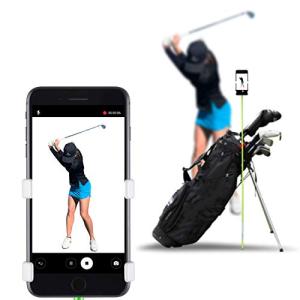 SelfieGOLF Record Golf Swing - Cell Phone Holder Golf Analyzer Acces 並行輸入
