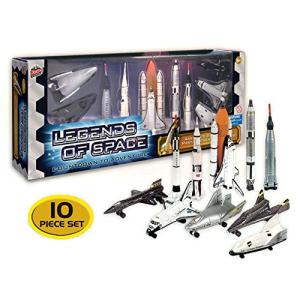 Space Exploration Toy Rocket Set: 10 Pc Rocket Replica Toy Collector 並行輸入｜selectshopwakagiya