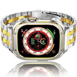 Amznew Apple Watch Ultra Band with Case for Apple Watch Ultra 49mmステ 並行輸入｜selectshopwakagiya