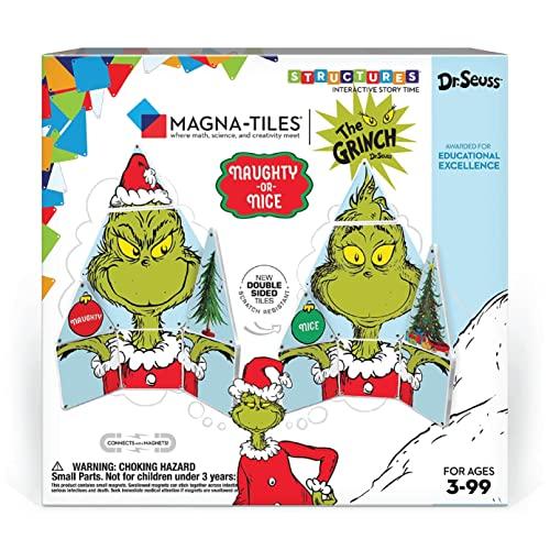 Magna-Tiles The Grinch Toys  Dr. Seuss Grinch Magn...