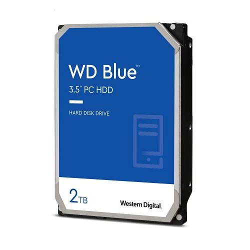 ウエスタンデジタル2TB WDブルーPC内部ハードドライブHDD -5400 RPM SATA 6 ...