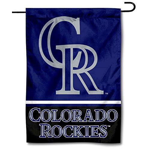 Colorado Rockies Double Sided Garden Flag