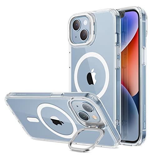 【レンズスタンド内蔵】ESR iPhone 14 Plus ケース MagSafe 対応 スタンド付...