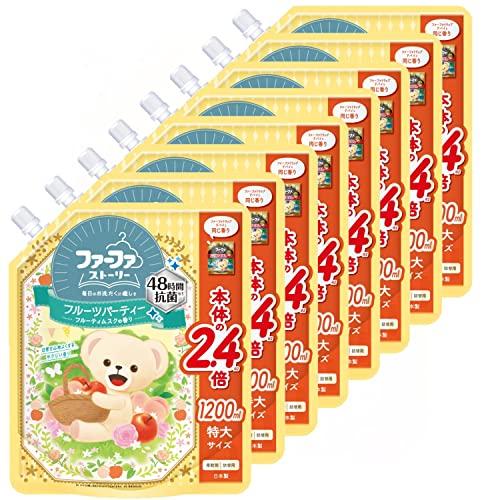 【ケース販売】 ファーファ ストーリー 柔軟剤 フルーツパーティー フルーティームスクの香り 120...