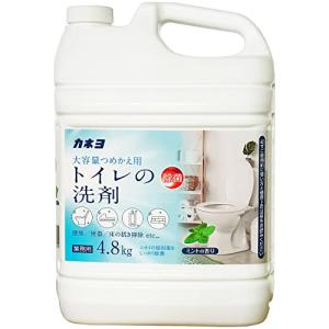 【大容量】 カネヨ石鹸 トイレの洗剤 液体 業務用 ミントの香り 4.8kg コック付 日本製｜selectshopyuu