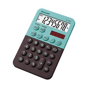 シャープ(SHARP) カラーデザイン電卓 8桁表示 グリーン系 EL-760R-GX｜selectshopyuu