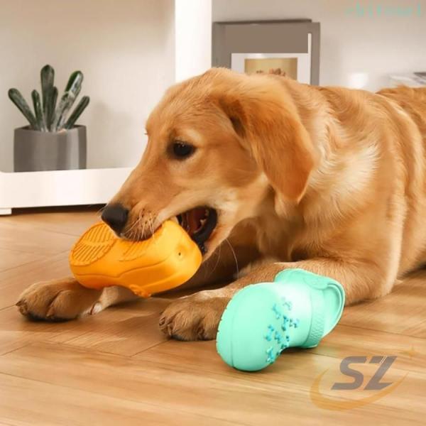 犬おもちゃいたずらスリッパ靴音が出る玩具噛むおもちゃラテックススリッパゾンチー猫小型犬中型犬用大型犬...