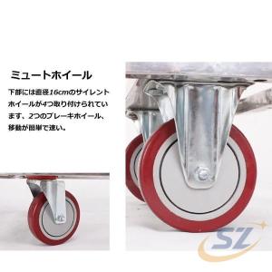 ホテルリネンカート ランドリーカート 業務用ダ...の詳細画像4