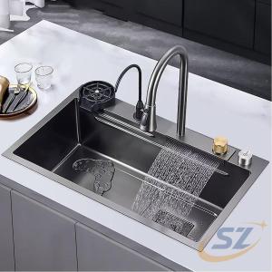 キッチンシンク カップ ステンレス キッチン用品 家庭用 調理器具 スチール 304 新しい シェンヘン ウォーターフォールシンク バーシンク シンク 毎日の料理