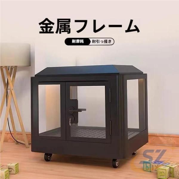 ペット用防音室 高耐久合金フレーム 犬小屋 ペット用品 お出かけ 室内用 ペットハウス シェンヘン ...