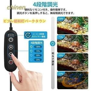 亀ライト 両生類用ライト 無段階調光 25W+...の詳細画像2