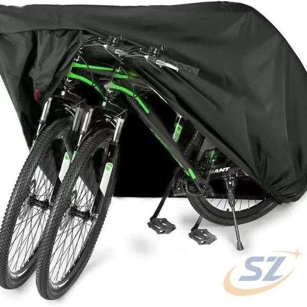自転車 カバー ベルト 整理整頓 省スペース 収納力 収納 2台210D シェンヘン 加工駐輪中の愛...