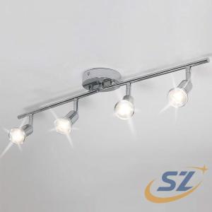イケア（IKEA） シーリングトラック スポットライト5個 ニッケルメッキ