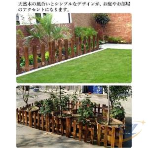 ガーデンフェンス ペットフェンス 木製 ペット...の詳細画像1