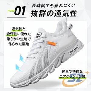ゴルフシューズ スニーカー ゴルフ用 大きい ...の詳細画像2