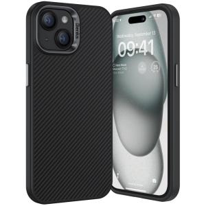 BENKS (ベンツ) 磁気ケース iPhone 15 Plus用 Dupont Kevlar 600D アラミド繊維使用 [Magsafe対応] [｜selectshp-sophia