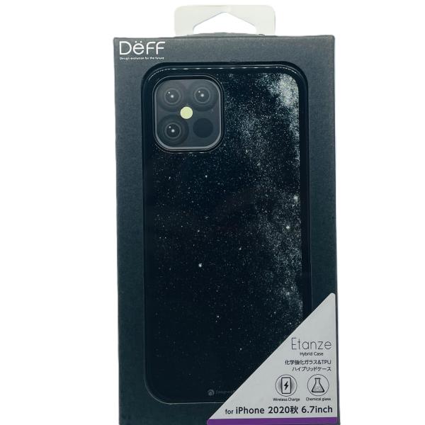 iPhone 12 Pro Max 6.7インチ対応ハイブリットケース エタンゼ　化学強化ガラス＆T...