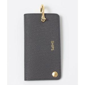 SHIPS / シップス 【WEB限定】SHIPS:【SAFFIANO LEATHER】シャックル 2トーン キーケース