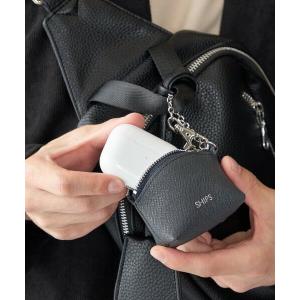SHIPS / シップス 【WEB限定】SHIPS:【SAFFIANO LEATHER】ミニ ポーチ バッグ チャーム