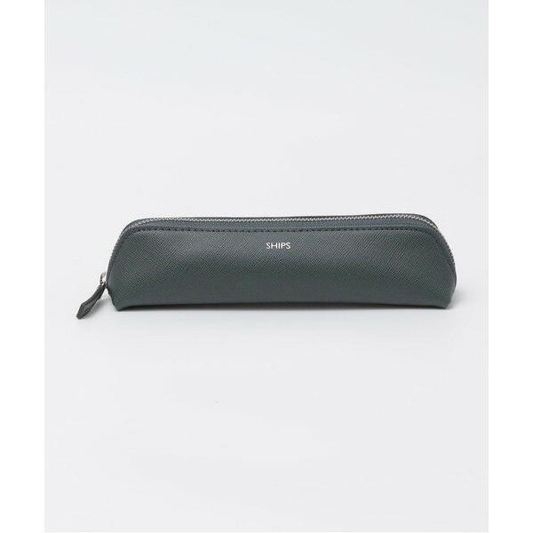 SHIPS / シップス SHIPS:【SAFFIANO LEATHER】イタリアンレザー ペンケー...