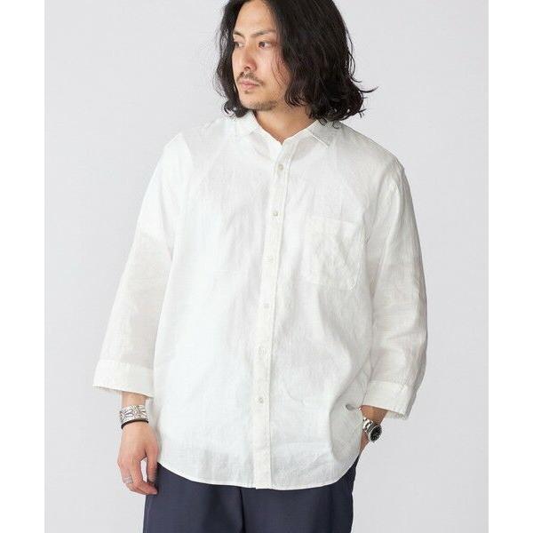 SHIPS / シップス SHIPS: SOLOTEX(R) サフィラン リネン 7分袖 シャツ