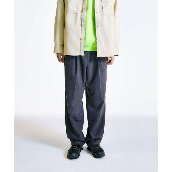 SHIPS / シップス City Ambient Products: T/Rフラノ 2プリーツ ワ...