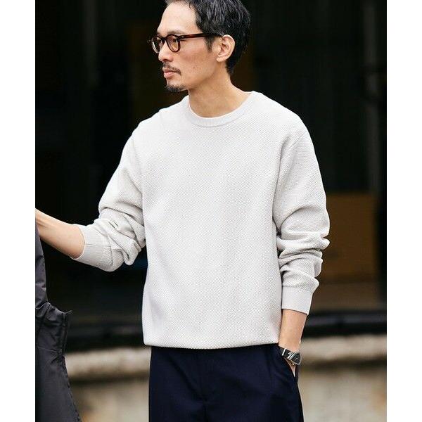 SHIPS / シップス SHIPS:〈洗濯機可能〉SOLOTEX(R) コットン ピケ クルーネッ...