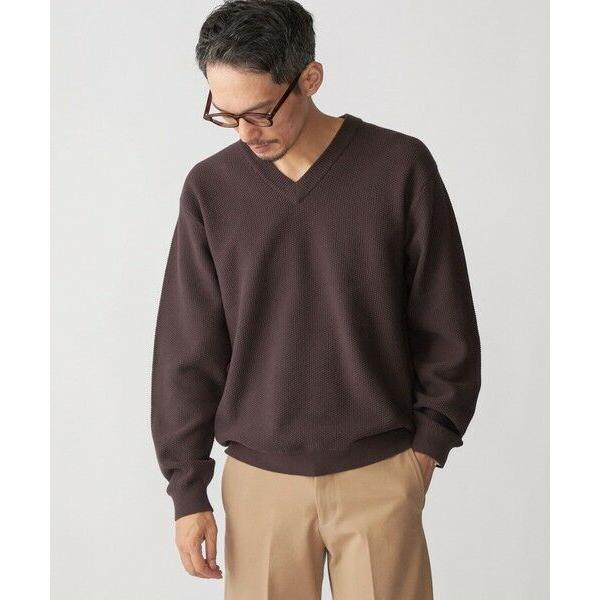 SHIPS / シップス SHIPS:〈洗濯機可能〉SOLOTEX(R) コットン ピケ Vネック ...