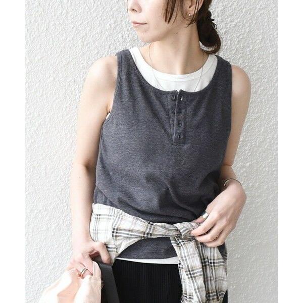SHIPS / シップス SHIPS Colors:〈手洗い可能〉レイヤード タンクトップ セット◇