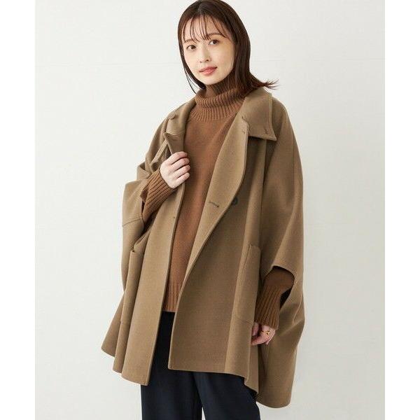 SHIPS / シップス SHIPS Colors:〈手洗い可能〉ジャージー メルトン ポンチョ◇