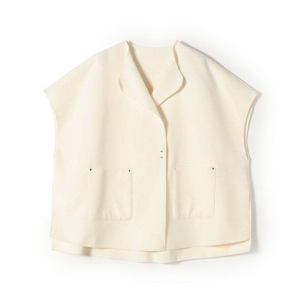 SHIPS / シップス SHIPS Colors:ダブルフェイス ウールライク オーバー ジレ