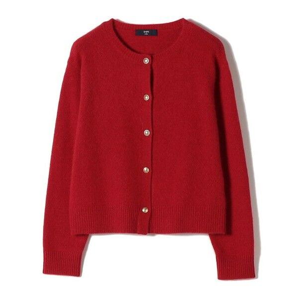 SHIPS / シップス SHIPS Colors:フォックス アンゴラ クルーネック カーディガン...
