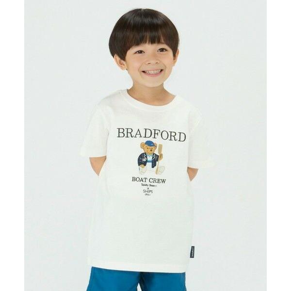 SHIPS / シップス SHIPS Colors:TeddyBear(R) プリント&amp;ステッチ T...