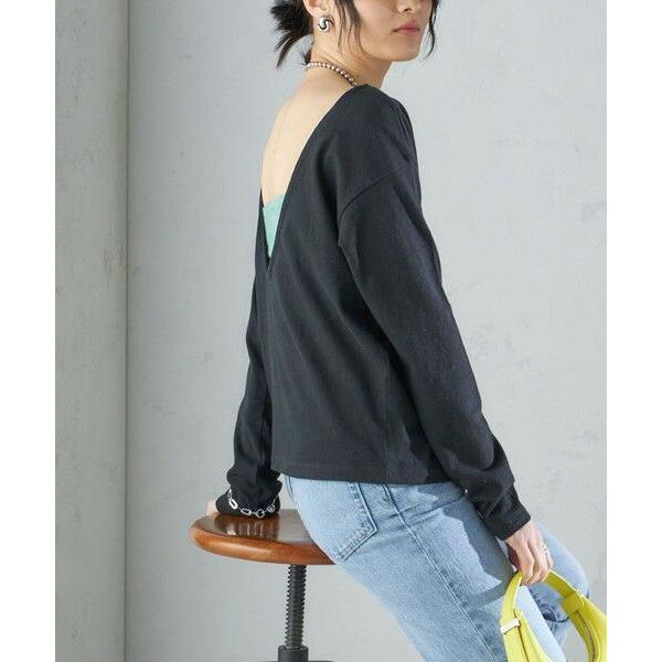 SHIPS / シップス 【SHIPS別注】onit:〈手洗い可能〉ラフィ 天竺 バック オープン ...