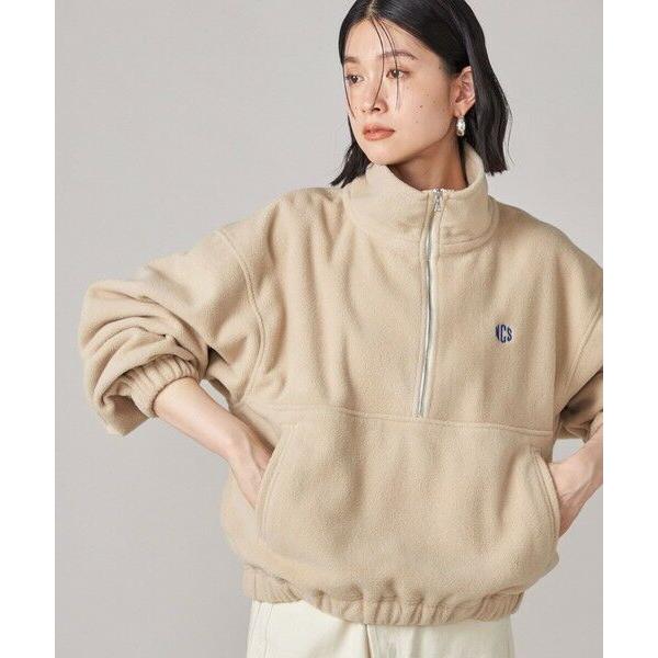 SHIPS / シップス NINE CASE:〈手洗い可能〉フリース ハーフ ジップ プルオーバー