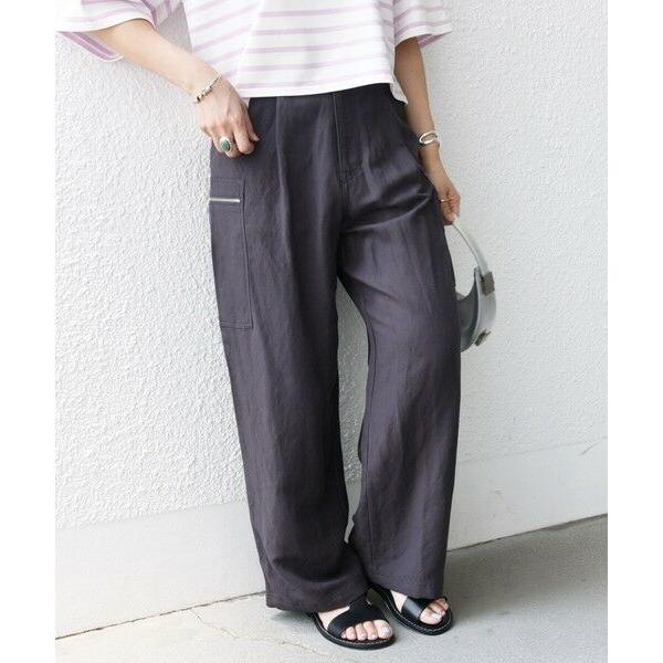 SHIPS / シップス 〈手洗い可能〉裾 ドロスト カーゴ パンツ 2