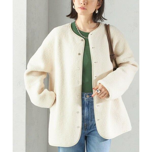 SHIPS / シップス 【一部WEB限定】〈手洗い可能〉NEW リバーシブル ボア ブルゾン