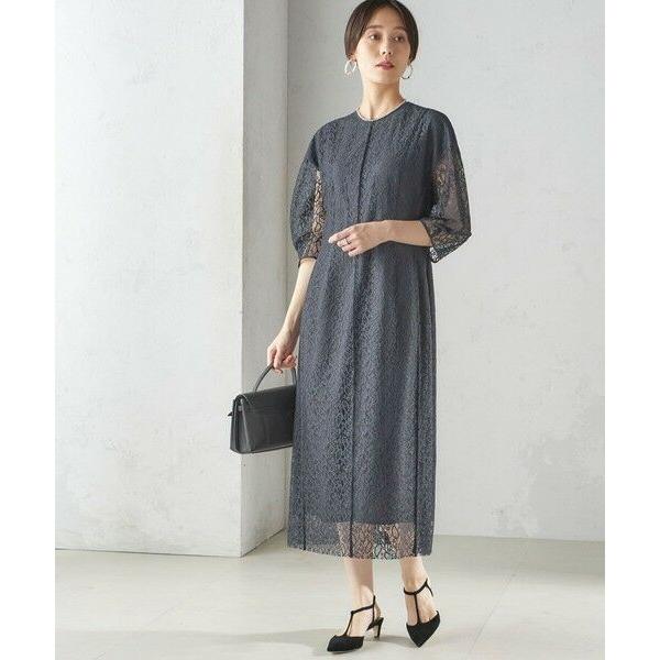 SHIPS / シップス 〈手洗い可能〉レース ワンピース