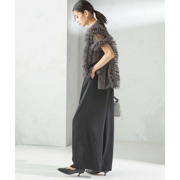 SHIPS / シップス 【SHIPS別注】kaene:チュール フリル スリーブ オールインワン（...