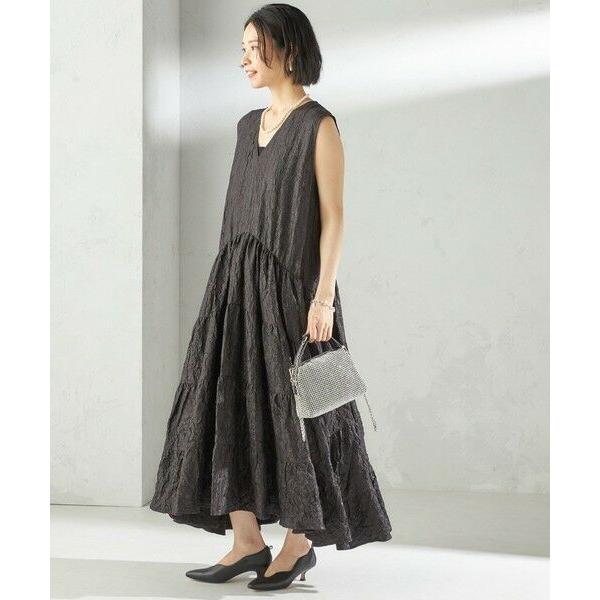 SHIPS / シップス TORRAZZO DONNA:〈手洗い可能〉ティアード ノースリーブ ワン...